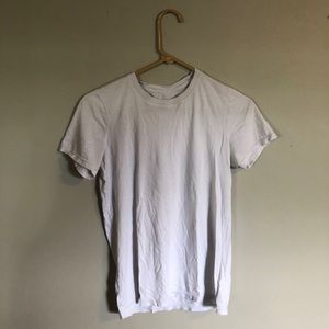 White Classic Crew Tee